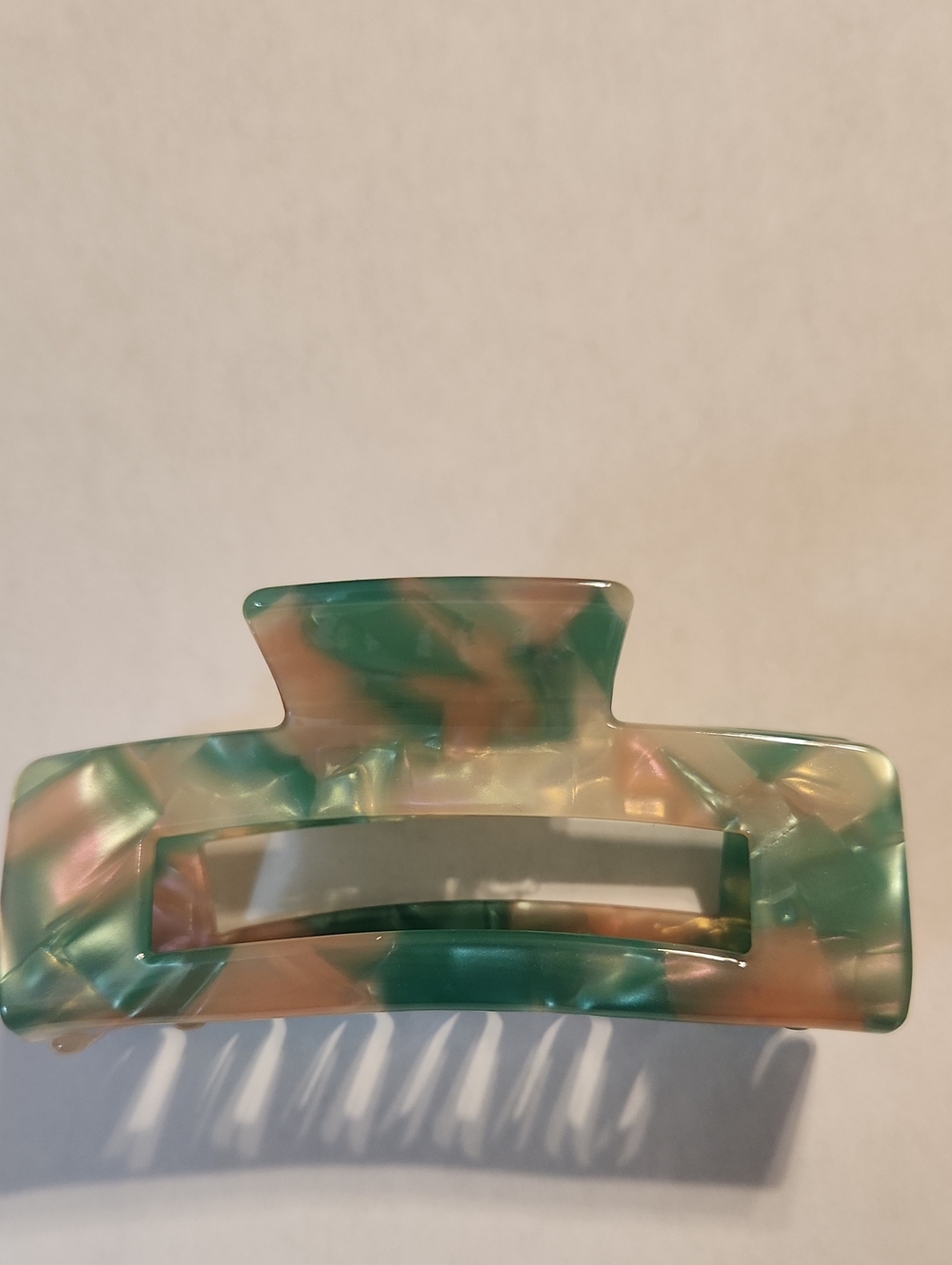 NWOT Acetate Hair Clip 4 inches